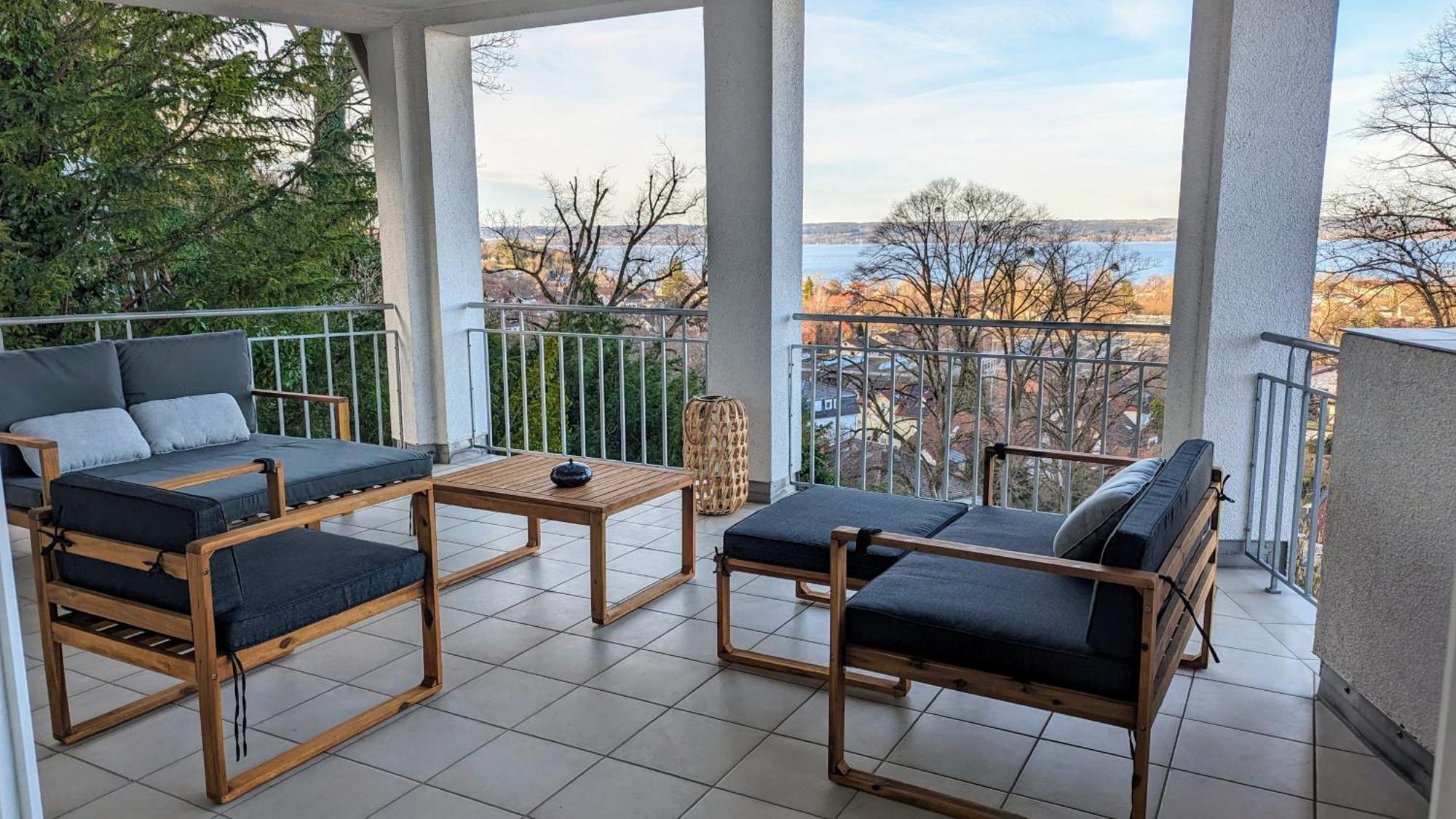 Liboria I Villa Mit Seeblick 10Min Vom See Herrsching am Ammersee Exteriér fotografie